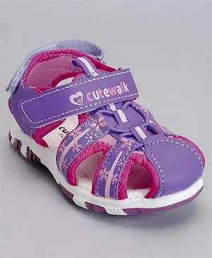 Cute Walk by Babyhug Casual Sandals - Purple