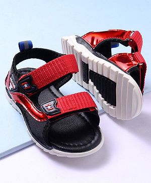 Cute Walk by Babyhug Sandals - Red