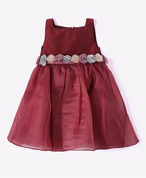 One Piece Dresses Frocks Embellished Short Knee Length Girls Frocks And Dresses Online Buy Baby Kids Products At Firstcry Com