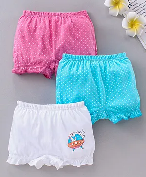 Chicita Printed Bloomers Pack of 3 - Multicolor
