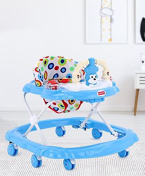 Babyhug Walker Monkey Face - Blue (Seat Print & Color May Vary)