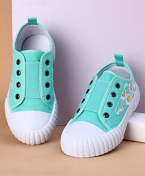 Cute Walk by Babyhug Casual Shoes - Sea Green