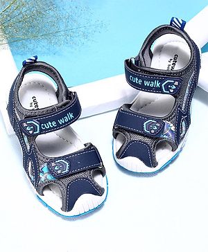 Cute Walk by Babyhug Sandals - Blue