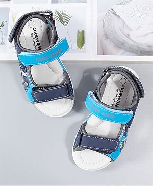 Cute Walk by Babyhug Sandals - Blue Grey