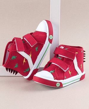Cute Walk by Babyhug Casual Shoes - Red