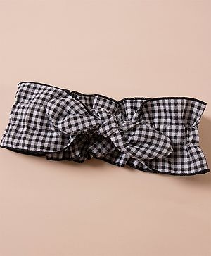 Pine Kids Free Size with Bow Hairband - Black