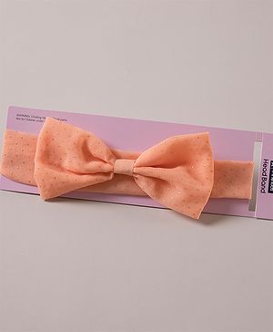 Pine Kids Solid Color Head Band - Peach