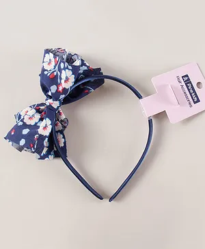 Pine Kids Free Size with Bow Hairband - Blue
