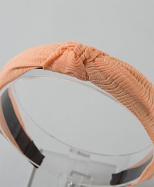 Pine Kids Free Size with Knot Hairband - Peach