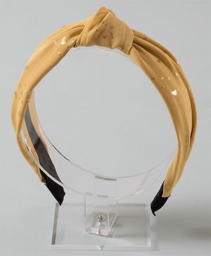 Pine Kids Knotted Hair Band - Yellow