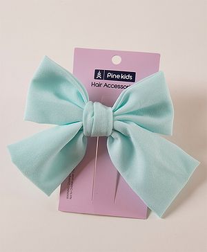 Pine Kids Bow Hair Clip Free Size - Blue