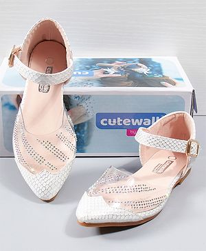 Cute Walk by Babyhug Ballerina Girl WHITE 31