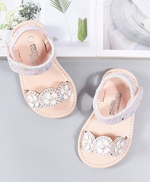 Cute Walk by Babyhug Sandals - Pink