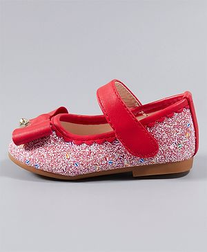 Cute Walk by Babyhug Ballerinas - Red