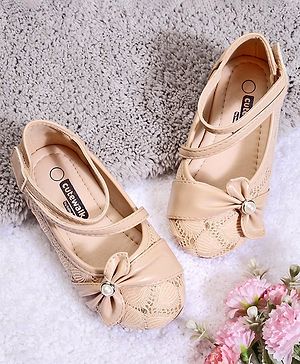 Cute Walk by Babyhug Sandals - Beige