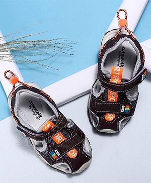Cute Walk by Babyhug Sandals - Brown