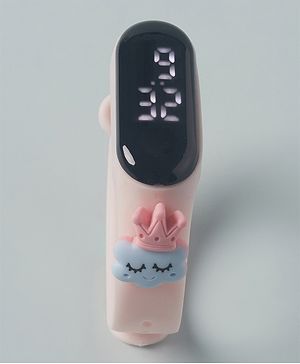 Babyhug Free Size Digital Watch - Pink