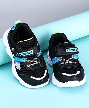 Cute Walk by Babyhug Sports Shoes - Black