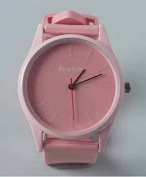 Pine Kids Free Size Analog Watch - Pink
