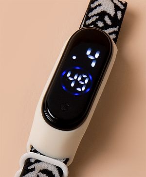 Pine Kids Digital Watch - White