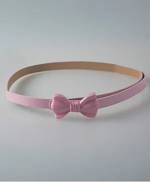 Pine Kids Free Size Bow Design Belt - Pink