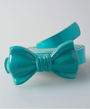 Pine Kids Free Size Bow Design Belt - Mint