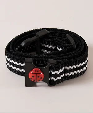 Babyhug Free Size Belt Strawberry Patch - Black
