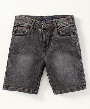 Pine Kids Mid Thigh Shorts With Pockets - Black