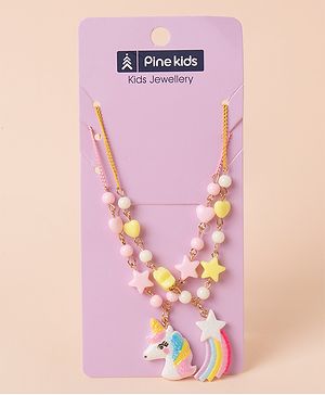 Pine Kids Unicorn Jewellery Set - Multicolor