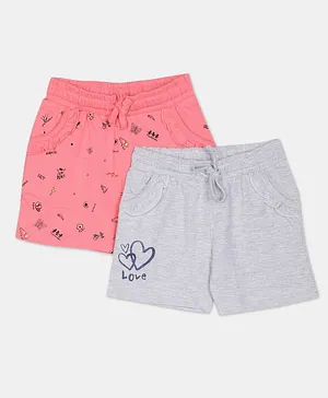 Donuts Placement Print Shorts - Assorted (12 to 18 Months)
