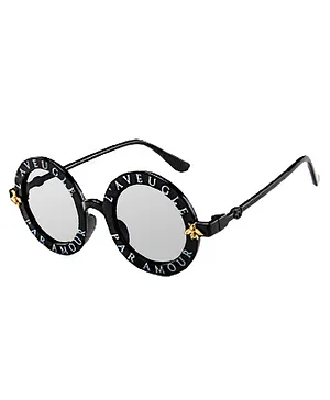 SYGA Paramour Style Kids Goggles Stylish Eyewears - Black & Grey