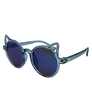 SYGA Kids Triangle Corner Style Sunglasses - Blue