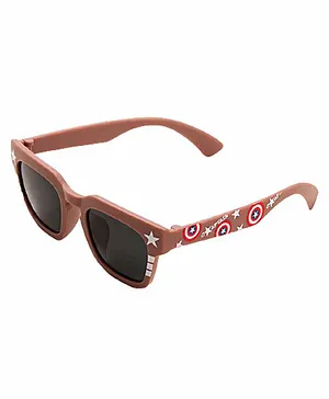 SYGA Modern Stylish Goggles Super Hero Style - Brown