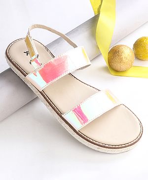 Pine Kids Velcro Closure Sandals - Pink