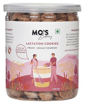 Mo's Lactation Cookies Vegan 100% Natural & Preservatives Free - 200 g