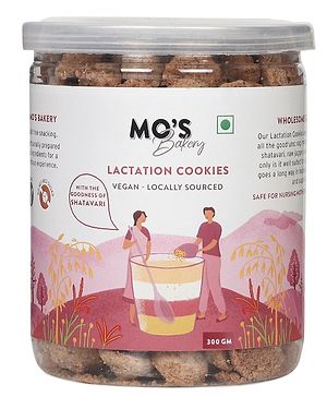 Mo's Lactation Cookies Organic & Vegan 100% Natural & Preservatives Free - 300 g