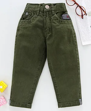 Play by Little Kangaroos Full Length Jeans - Green