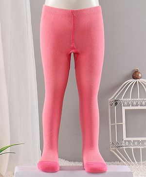 Cute Walk by Babyhug Cotton Antibacterial Footed Tights - Pink