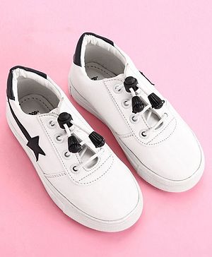 Pine Kids Casual Shoes - White