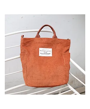 MOMISY Canvas Tote Bag - Orange