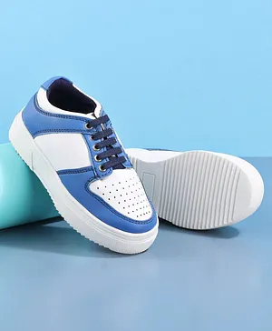Pine Kids Slip On Casual Shoes - Dark Blue White