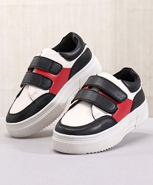 Pine Kids Casual Chunky Sole Shoes - Black