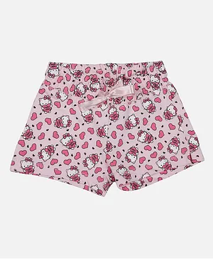 Kidsville Hello Kitty Featured Shorts - Pink
