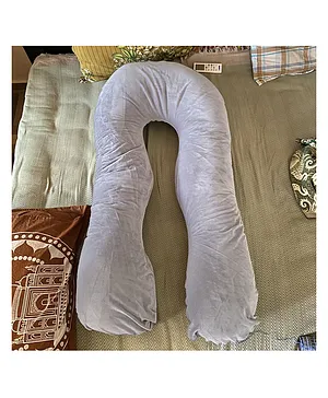 Quilt Comfort U Shape Maternity Pillow - Grey
