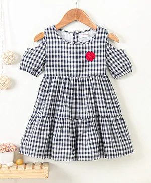 One Piece Dresses Frocks Short Knee Length 2 4 Years Black Frocks And Dresses Online Buy Baby Kids Products At Firstcry Com