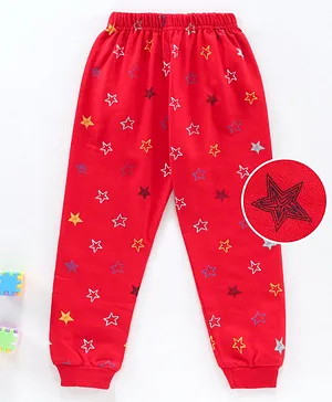 Niomoda Full Length Lounge Pants - Red