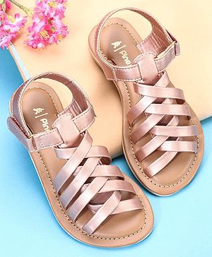 Pine Kids Mule Sandals - Rose Gold
