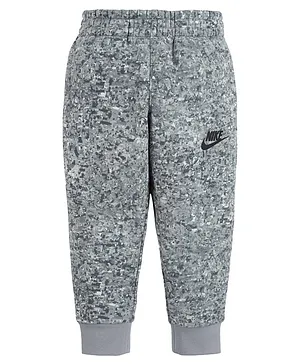 Nike Full Length Confetti Joggers - Light Grey