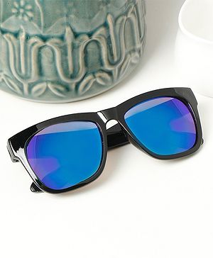 Passion Petals UV Protected Sports Sunglasses with Case - BlueGreen