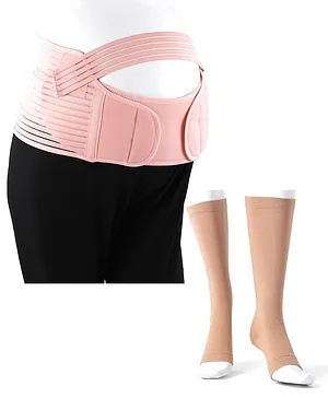 Babyhug Maternity belt with socks-Large